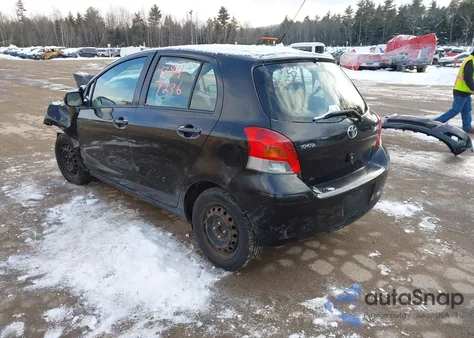 2009 Toyota Yaris z USA, uszkodzony, nr VIN JTDKT903395252999